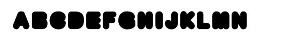 BAQ Rounded Font LOWERCASE