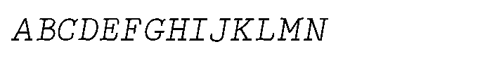 Babbage Bold Italic Font UPPERCASE