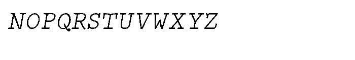 Babbage Bold Italic Font UPPERCASE