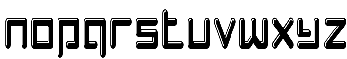 BalloonLetters-CondensedRegular Font LOWERCASE