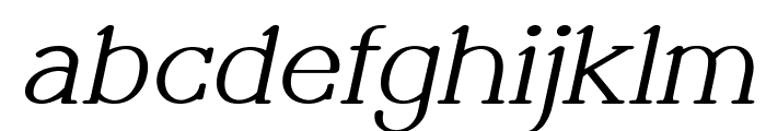 Banbridge-BoldItalic Font LOWERCASE
