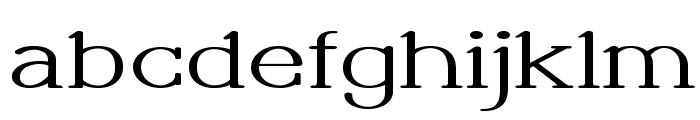 Banbridge-ExpandedBold Font LOWERCASE