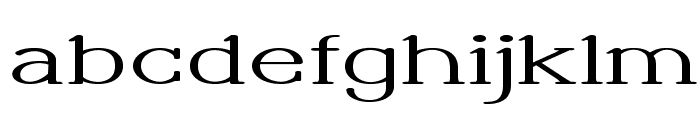 Banbridge-ExtraexpandedBold Font LOWERCASE