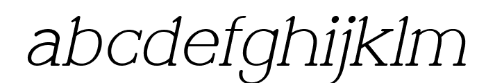Banbridge-Italic Font LOWERCASE