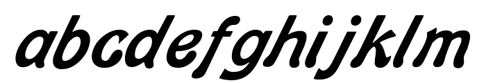Banner Italic Font LOWERCASE
