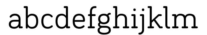 Bariol Serif Regular Font LOWERCASE