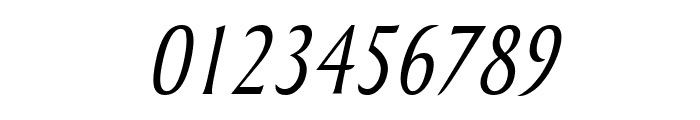 Barrett Thin Italic Font OTHER CHARS