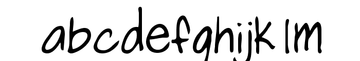 Basha Regular Font LOWERCASE
