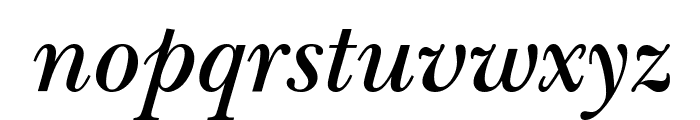 Baskerville-Nova-SemiBold-Italic Font LOWERCASE