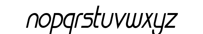 Basque Thin BoldItalic Font LOWERCASE