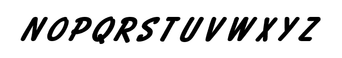 Bassett BoldItalic Font LOWERCASE