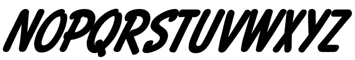 Bassett H Italic Font LOWERCASE