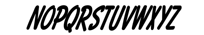 Bassett Thin BoldItalic Font UPPERCASE