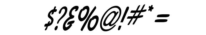 Bassett Thin Italic Font OTHER CHARS