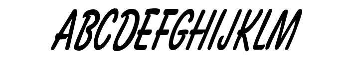Bassett Thin Italic Font UPPERCASE