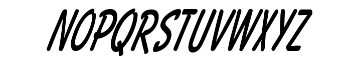 Bassett Thin Italic Font UPPERCASE