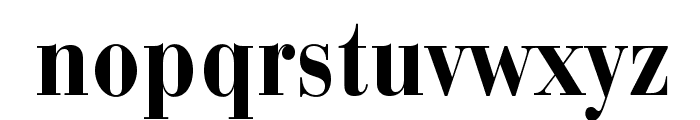 BauerBodoniStd-BoldCond Font LOWERCASE