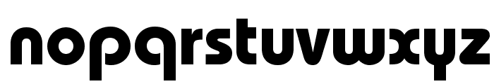BauhausStd-Bold Font LOWERCASE