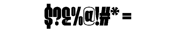 BANKIER Font OTHER CHARS