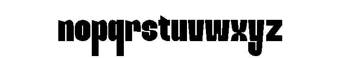 BANKIER Font LOWERCASE