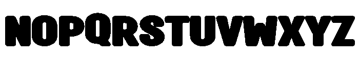 BASE BALL PINK Font LOWERCASE