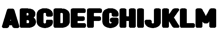 BASEBALL GRADIENT FONT