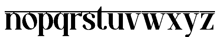 BASGIRA-Regular Font LOWERCASE