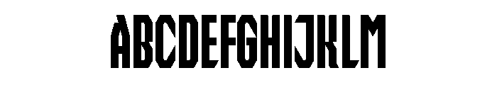 BASKOV Font UPPERCASE
