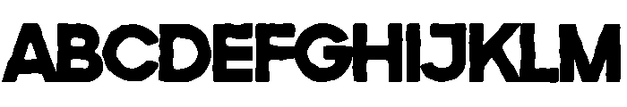 BAVNOIR Font UPPERCASE