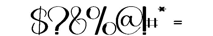 Babbler Font OTHER CHARS