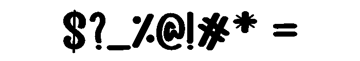 Babe Romeo Font OTHER CHARS