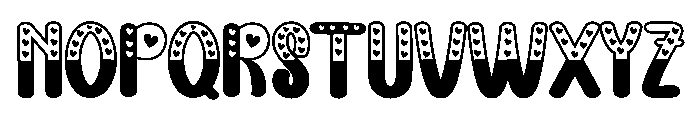 Babe Romeo Font UPPERCASE