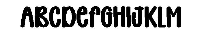 Babie Blues Font UPPERCASE