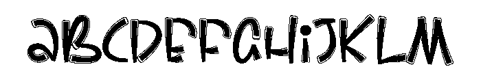 Babie Daisy Font UPPERCASE