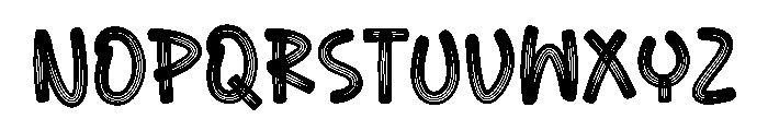 Babie Meimei Font LOWERCASE