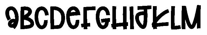 Babie Movie Font UPPERCASE