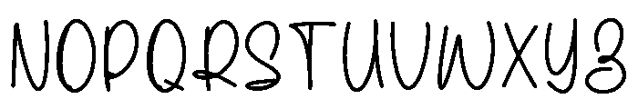 Babilon Font UPPERCASE