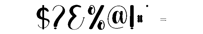Babvintage Font OTHER CHARS