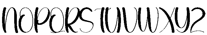 Babvintage Font UPPERCASE
