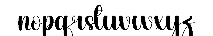 Babvintage Font LOWERCASE