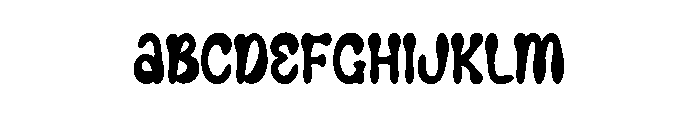 Baby Anime Font UPPERCASE