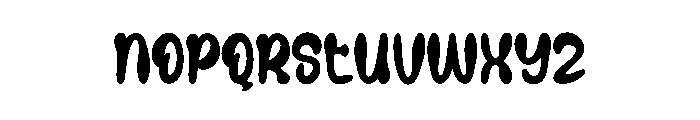 Baby Anime Font LOWERCASE