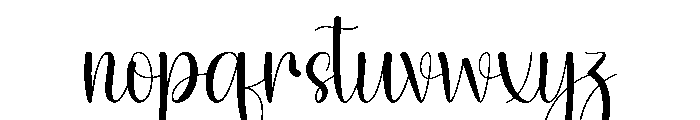 Baby Autumn Font LOWERCASE