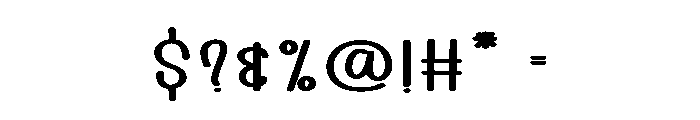 Baby Banana Font OTHER CHARS