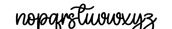 Baby Baseball Font LOWERCASE