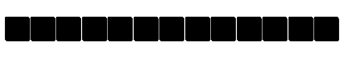 Baby Blocks CF Font LOWERCASE