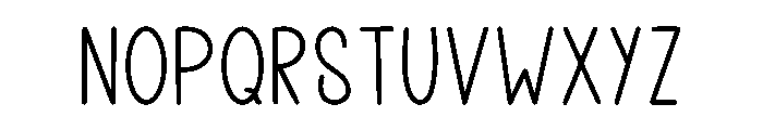 Baby Blossom Regular Font LOWERCASE