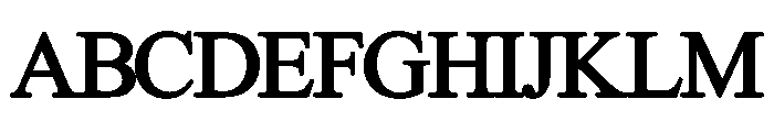 Baby Brit CF Font UPPERCASE