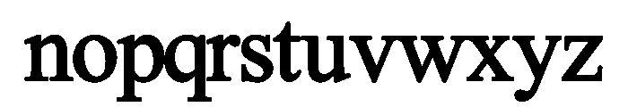 Baby Brit CF Font LOWERCASE