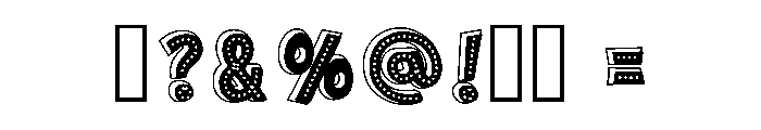 Baby Butterfly Regular Font OTHER CHARS